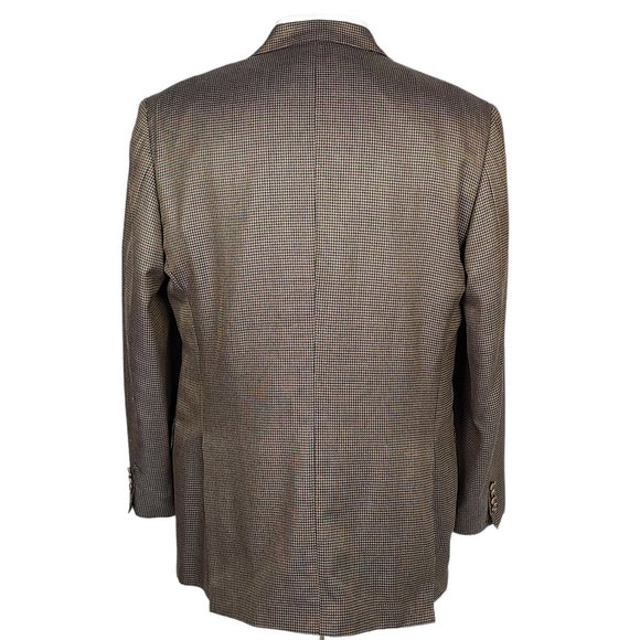 Joseph Abboud Mini Check Blazer 42L - Picture 6 of 11